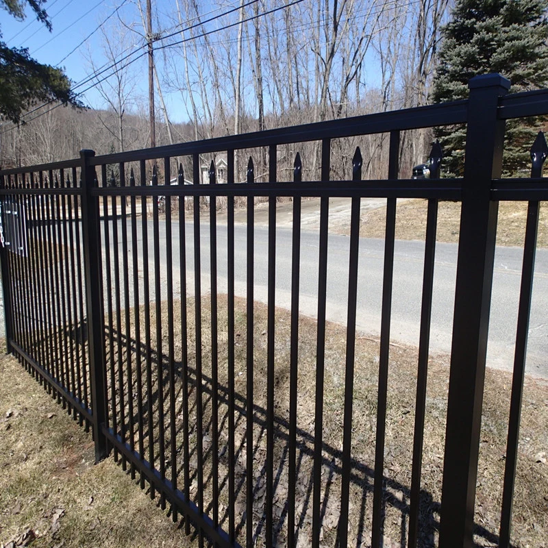 Galvanized Steel/Aluminum/Iron/Security Picket Fence/Gardon/Factory/Yard/House/Door/Boundary Panel Post Fence