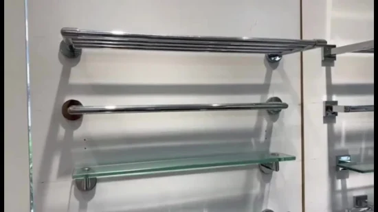 Hardware de puerta de vidrio al por mayor de China, montaje de parche de cerradura de puerta de vidrio de acero inoxidable